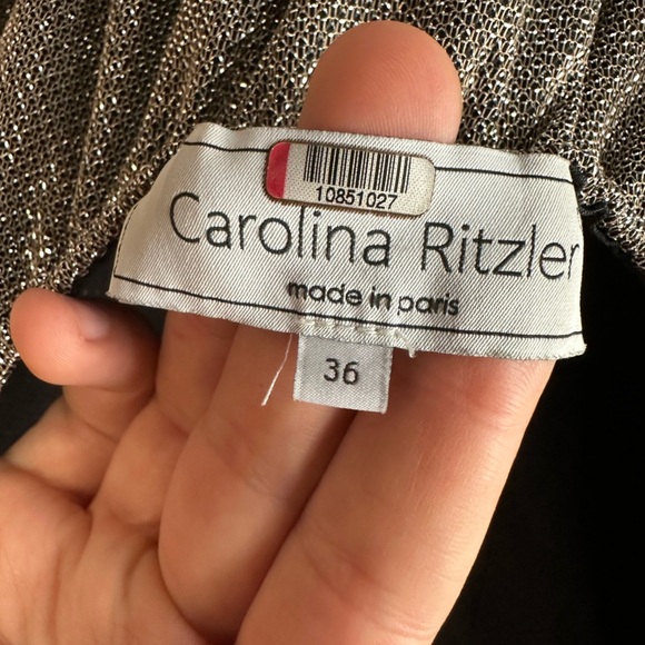 Carolina Ritzler Shimmer Mae Jumpsuit size 6 - Picture 7 of 7